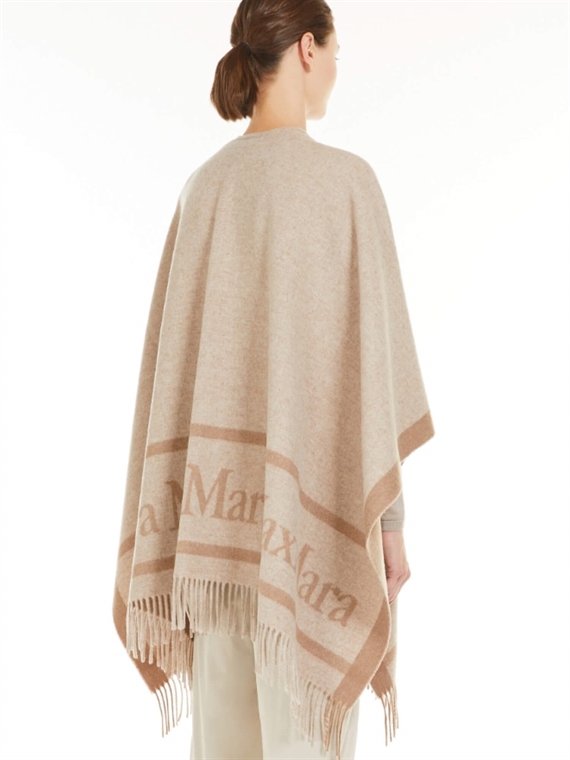 Max Mara Hilde Poncho, Sand 